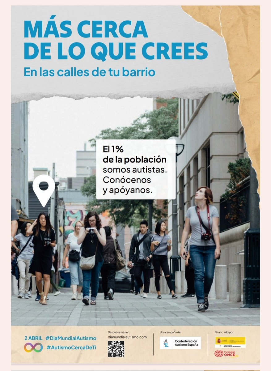 2 de Abril #DíaMundialdelAutismo #mascercadeloquecrees