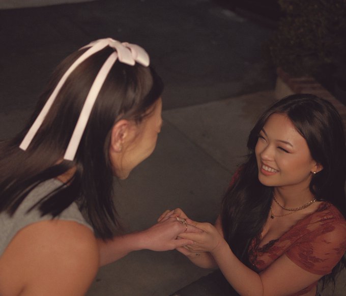 it&rsquo;s been a long time coming and she finally said yes! @TheKimmyKimm is my soon to be wife 😍💍 https://t