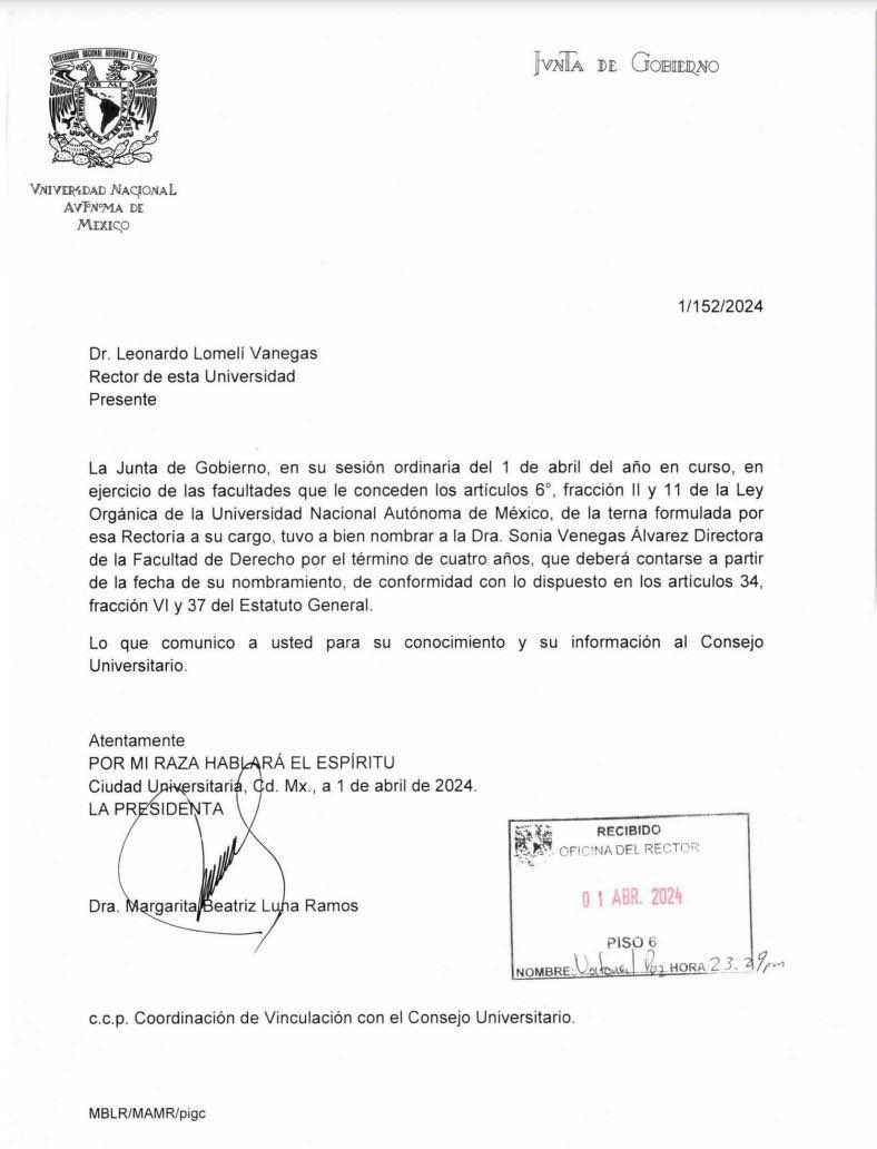 Facultad de Derecho tweet media