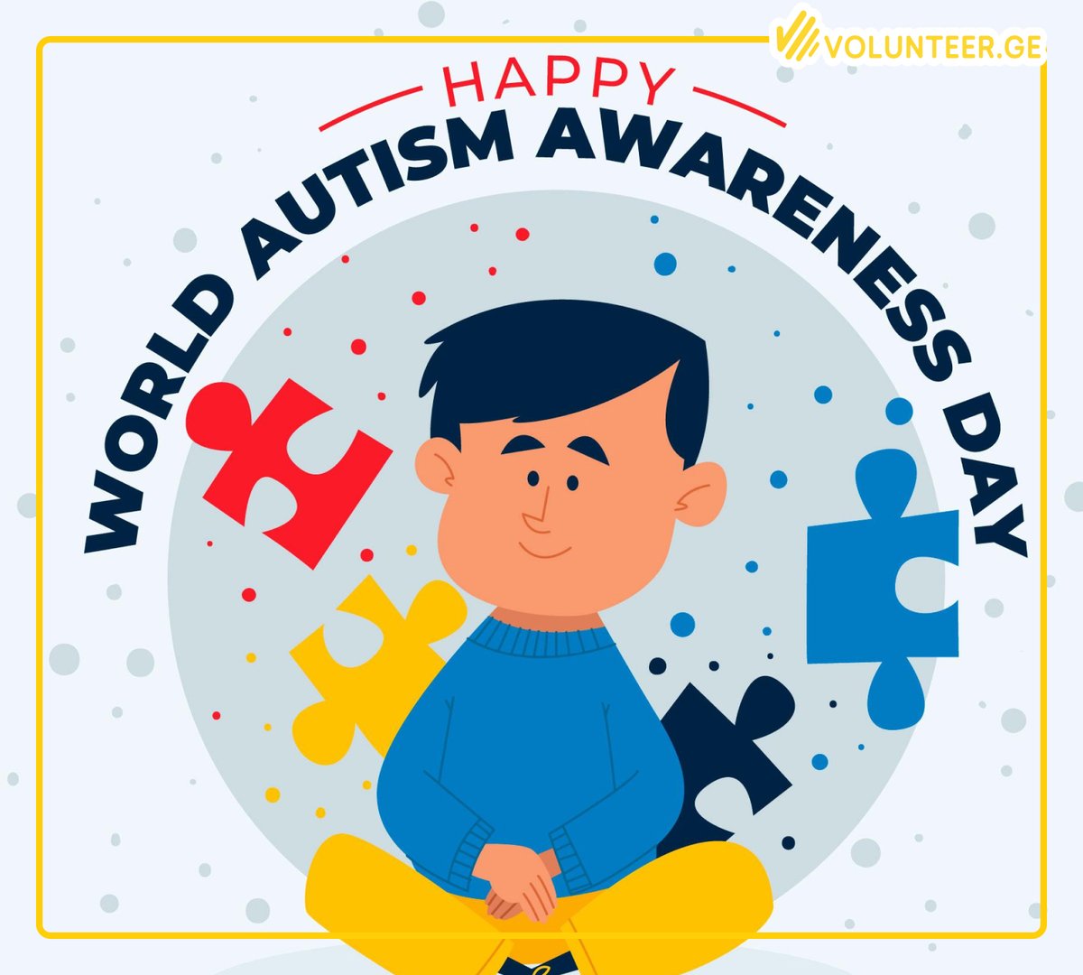 volunteer_ge's tweet photo. 🧩 April 2 is World Autism Awareness Day! https://t.co/tJ3AdsBZMr
