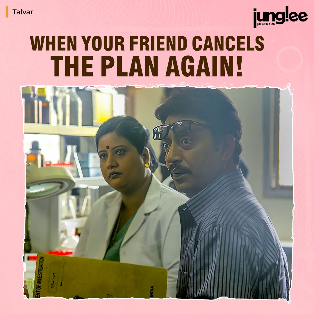 JungleePictures's tweet photo. Tag those dhokebaaz friends in the comments 👇

#Talvar #IrrfanKhan #JungleePictures 
#tuesdayfeels #tuesdaymood #dhokebaazdost #friendsbelike #tagthemincomments https://t.co/uUS9H8u9to