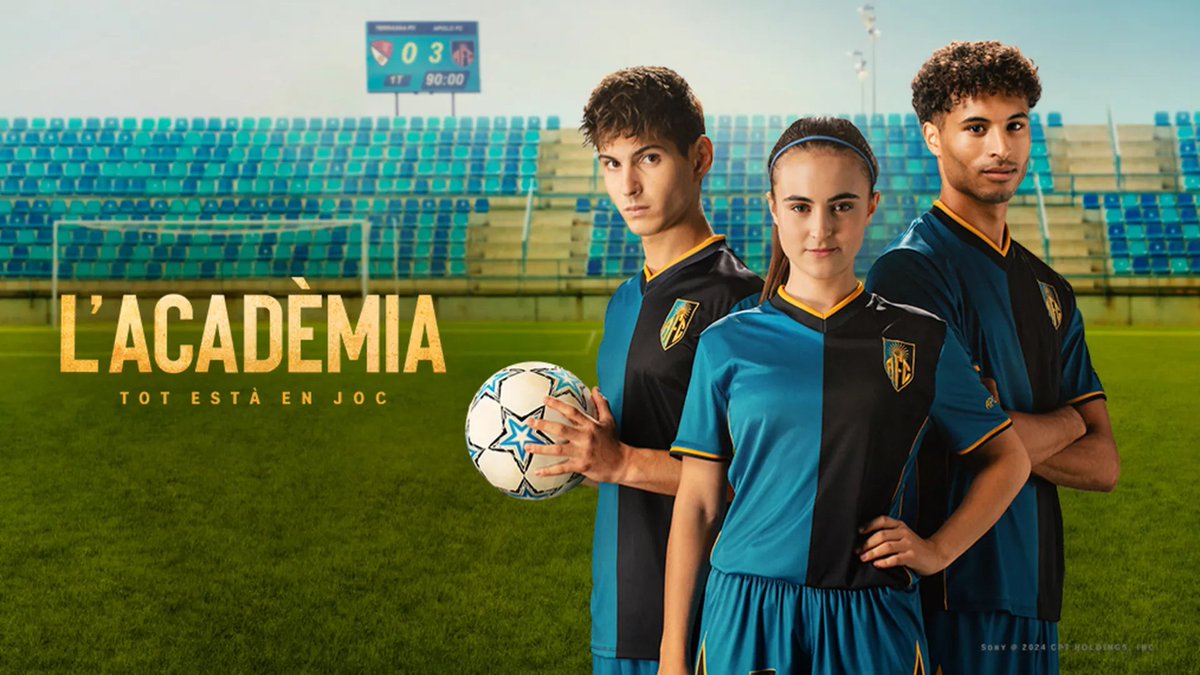 GRAN ESTRENO de la serie de <a href="/sonypictures_es/">Sony Pictures España</a> y <a href="/brutalmedia/">Brutal Media | Grupo BBC Studios</a> para <a href="/som3cat/">3Cat</a>

⚽️ #Acadèmia3Cat es LÍDER y el contenido no informativo + VISTO en Cataluña

⚽️ El primer capítulo registra un 16% y 318.000 espectadores. El segundo firma un 12.9% y 199.000 espectadores

#QueVivaLaTele