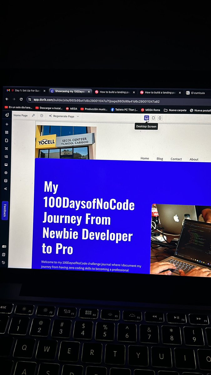 #100DaysOfNoCode  day two ready,  let’s go 💯💪🏾