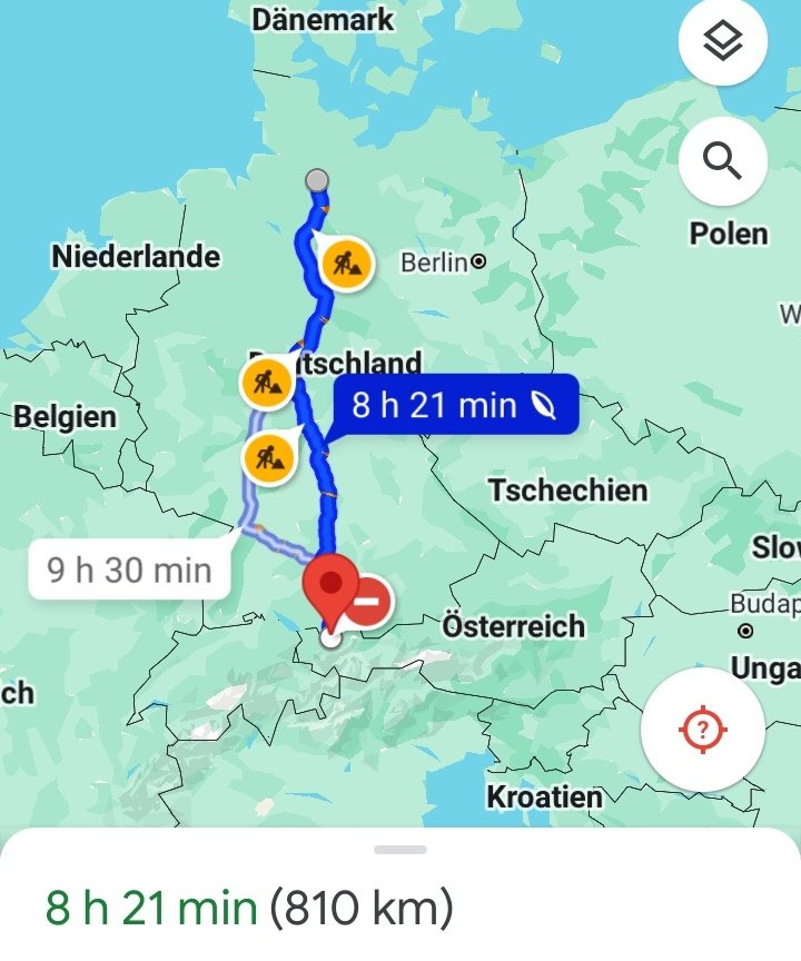 Von Deutschland bis in die #Ukraine sind es 130 km weniger als von Hamburg nach Oberstdorf.
