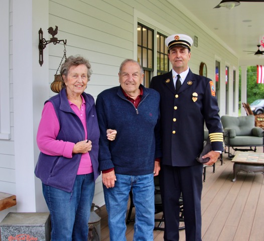 The Dover Police Department would like to acknowledge Dover Fire Chief Paul Luttazi who is retiring today after more than 40 years of dedicated service to the town of Dover. We have truly appreciated our professional partnership with him and wish him all the best!