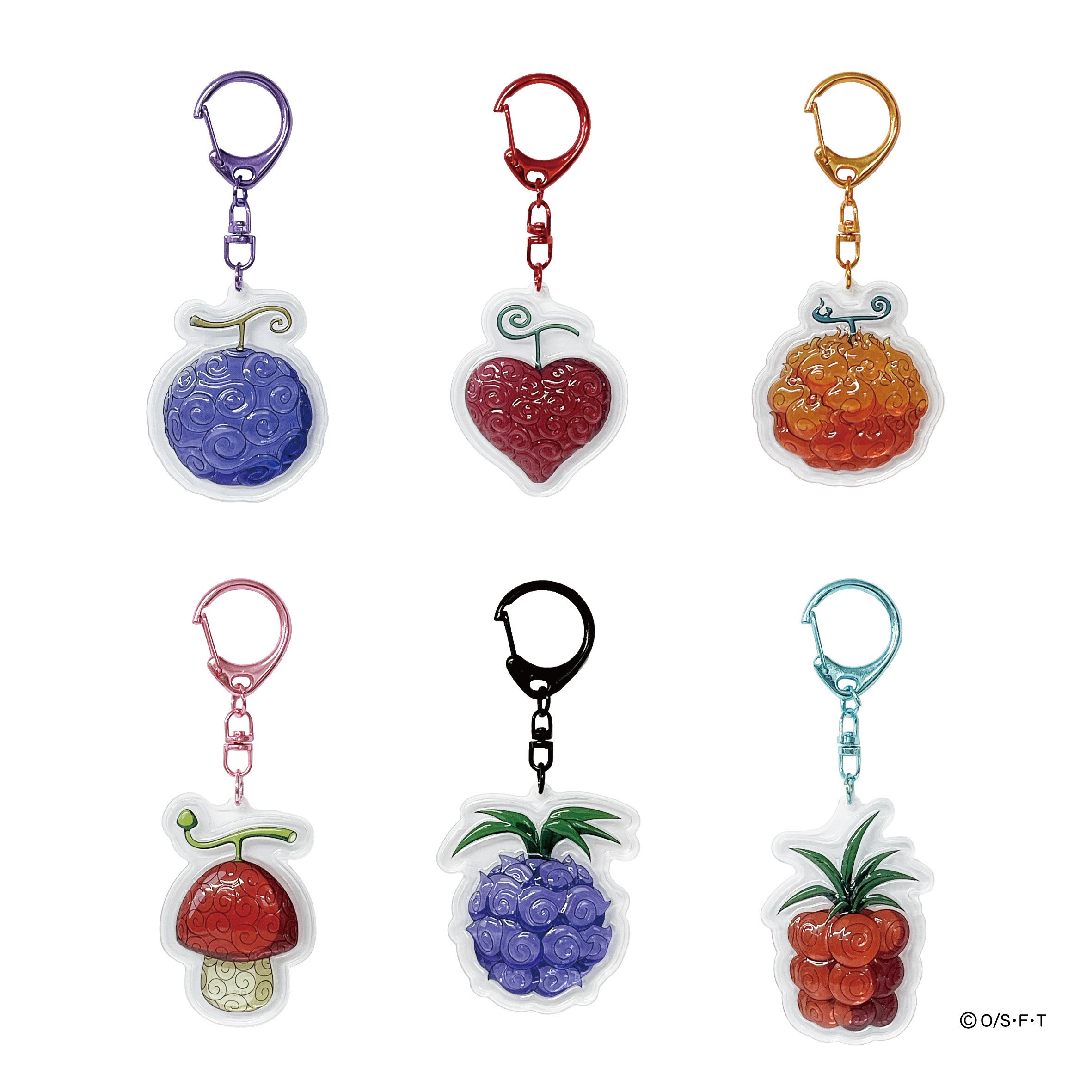 ワンピースフィギュア。ゴムゴムの実・メラメラの実15周年記念お中元