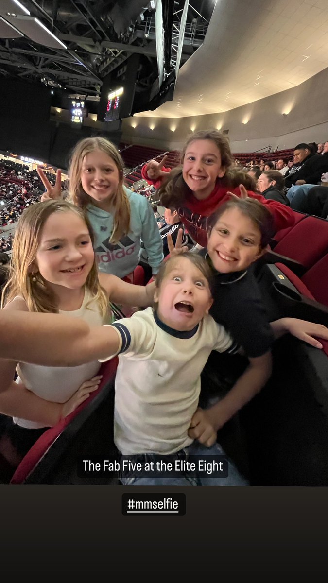 the fab five at the elite eight.

#mmselfie #marchmadness