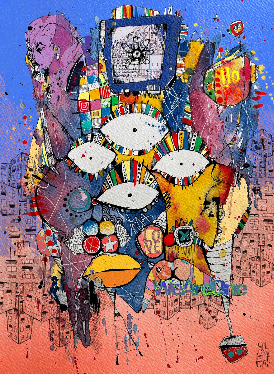 yelojoquemira's tweet image. 🔥🔥🔥

…my artwork 'ENCUENTRO DE ALMAS' is now being exhibited 

at @thecanvasglobal on the event organized by @OneLoveArtDAO! !

… and my wonderful colleagues @SoulplayClayNFT sent me this beautiful photo...

thank you so much fam for bringing me a little piece of the…