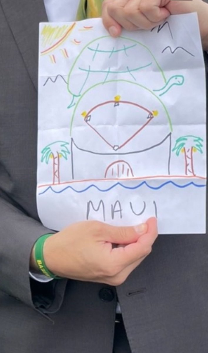 PresidentKavaal's tweet image. shortly after this picture was take ,
the Maui renderings were rejected by the state of Hawaii 

#WristBandGate 
@LastDiveBar