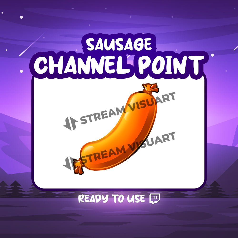 Light up your Twitch channel with our quirky Sausage Chain Point 🌭 Instant download available in 3 sizes. Create a unique experience at Streamers Visuals! #TwitchStreamers #GamingCommunity

👉 streamersvisuals.com/products/sausa…