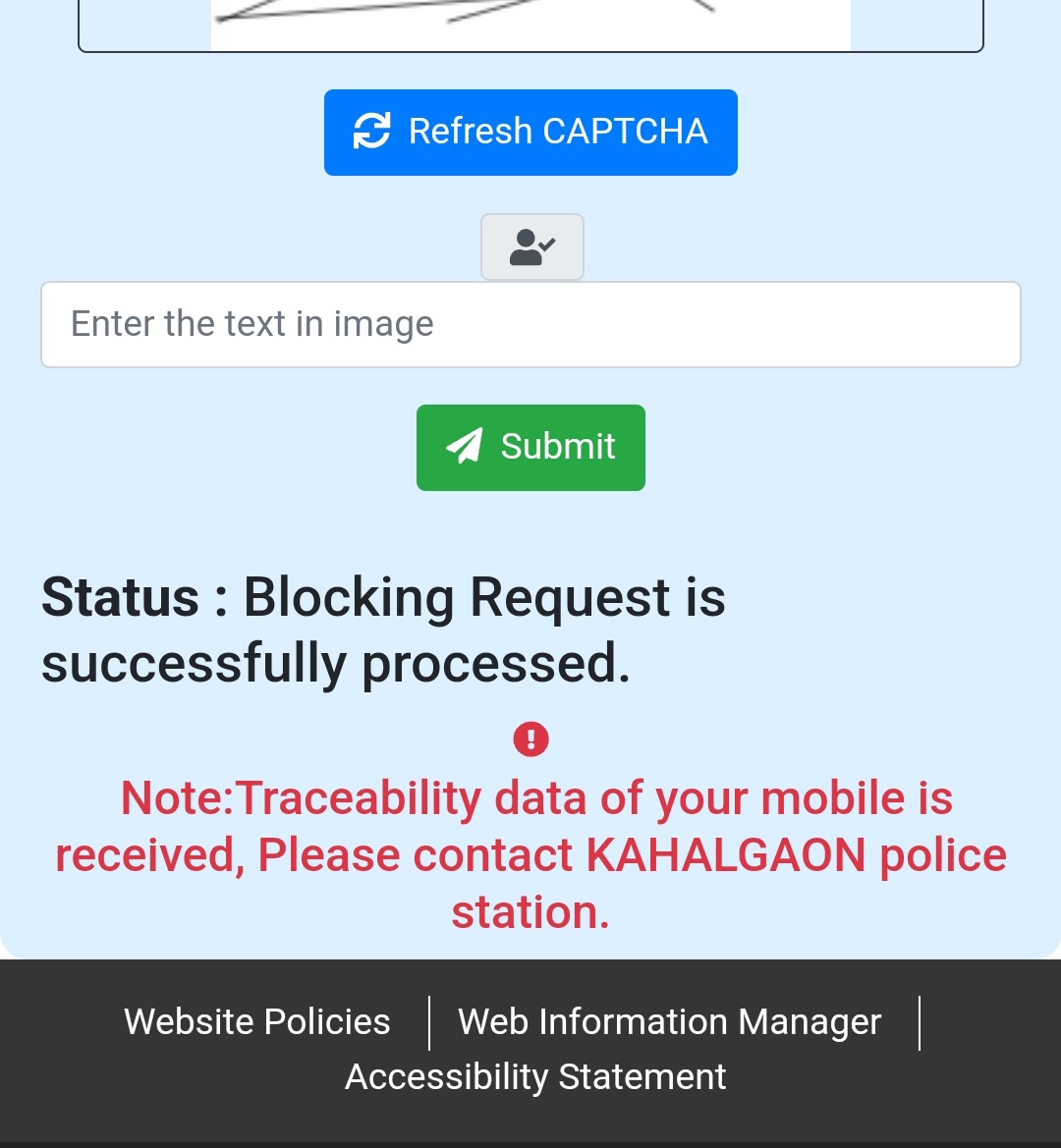 unscripted_er's tweet photo. @DMbhagalpur @nawal_ias @dm_patna I request to Kahalgaon police that Traceability data has been already sent to you.The only need is signing up to ceir portal and recover that data. As cyber cell @PoliceBhagalpur  doesn't got any lead in this matter, #ceir data can be used effectively. @DMbhagalpur @bihar_police https://t.co/BHRt2rQ4WG