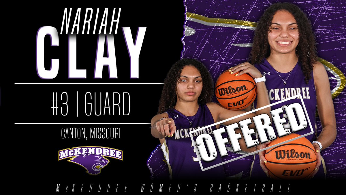 nariah_clay's tweet image. After a great visit, I am blessed to receive an offer from @McKendreeWBB Thank you @CoachK_40 @Terr31 and Coach Pearson for a great visit!