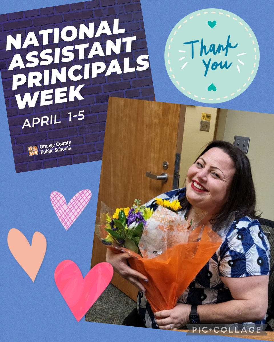 WLES_OCPS's tweet image. It’s National Assistant Principals Week! 🎉👏Let's honor and thank our AP Mrs. Vidal for her energy and dedication to the success of our students!
#ocps #NationalAssistantPrincipalsWeek #ocpsmeanssuccess