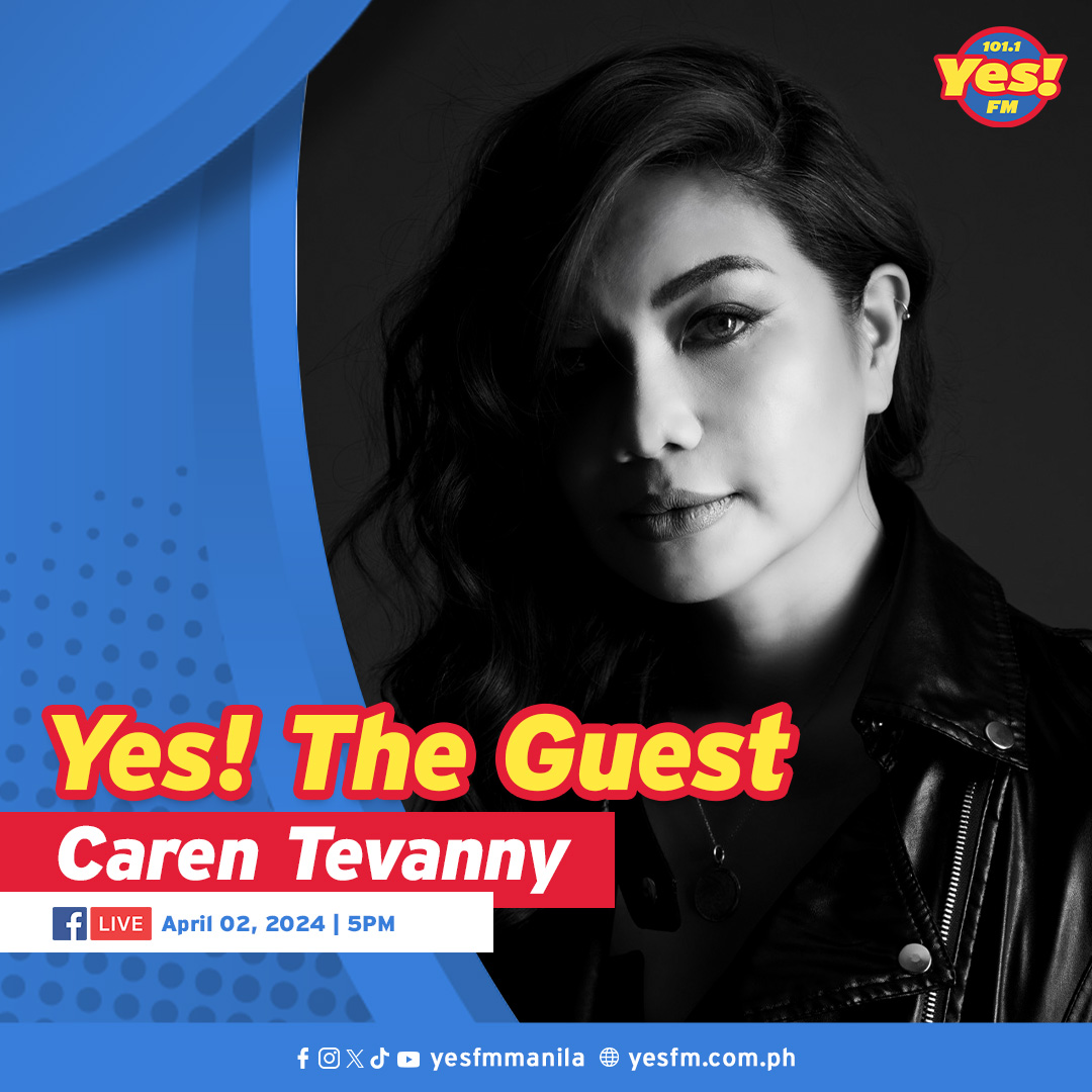 #AmplifiedLive 

Singer-songwriter Caren Tevanny will be on @YesFMManila at 5PM today to perform her latest single 'Pano'! Tune in for the livestream!⚡️

#AmplifiedPH #CarenTevanny