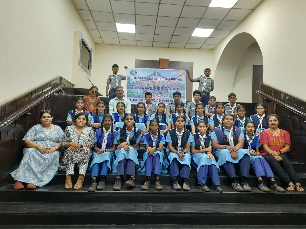 Students of Dayanand High School, Chodan visited the Museum with their faculties