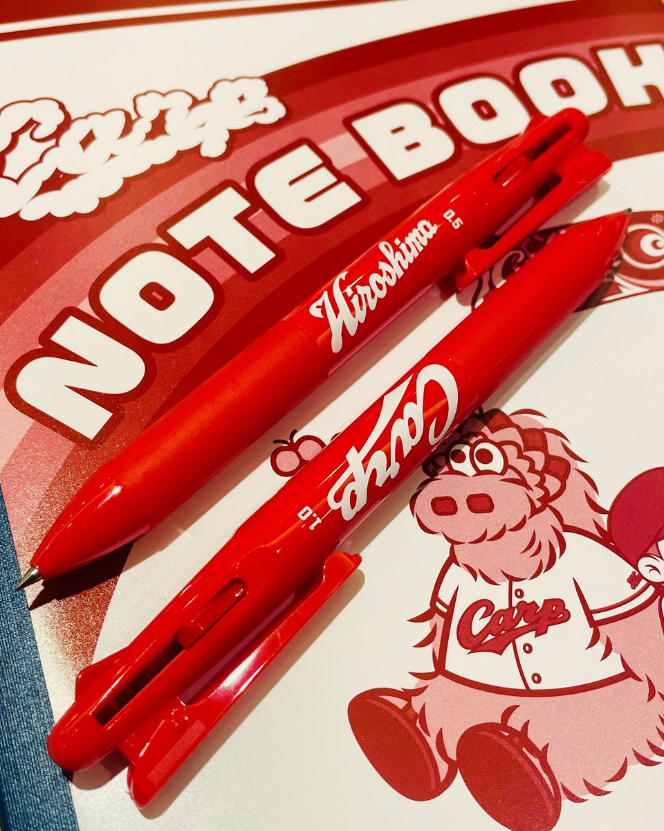 カープ3色ボールペン(赤)(赤)(赤)」が再入荷しました 広島県創業の老舗