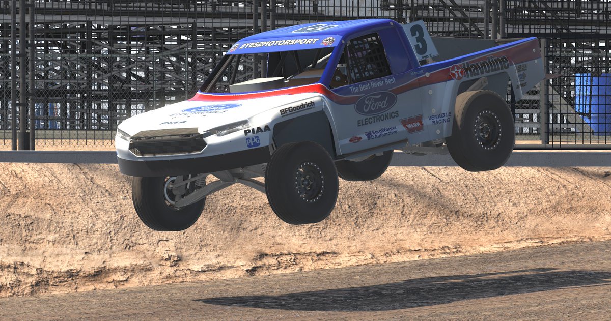 This year's #Yes2Motorsport April Fool's surprise: a truck from every major manufacturer in Mickey Thompson Off-Road. (Pictured: Toyota, Chevy, Jeep, Ford) Drive 'em all here on @tradingpaints: tradingpaints.com/collections/vi…