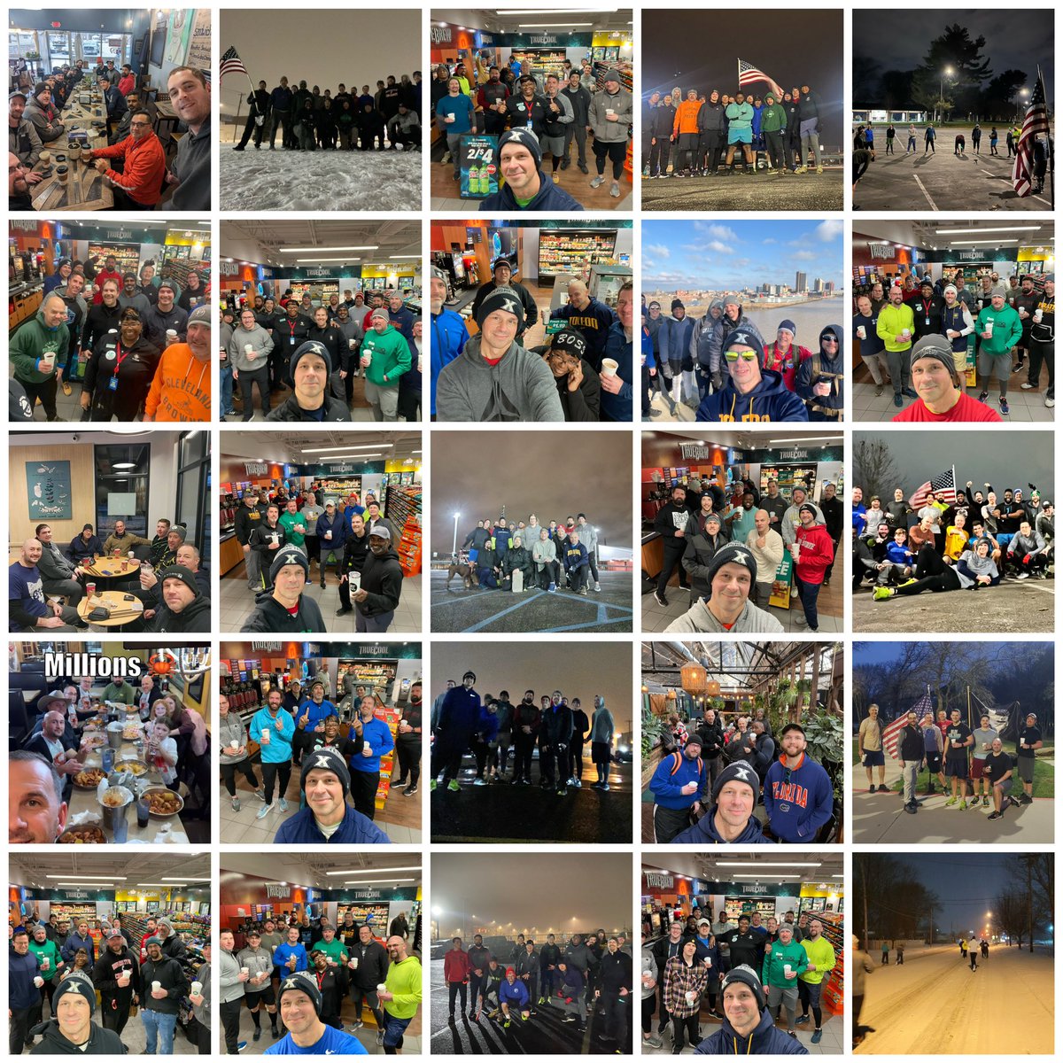 F3Toledo's tweet photo. Winter Challenge 2024 is complete! 3 months of the worst conditions of the year!

More Pax in total &amp; average post than any other time of the year. F3Toledo is known as “The Miracle” by F3Nation b/c our winters aren’t typical for F3. It’s true, we are nothing close to typical! https://t.co/lNkWZfl8jL