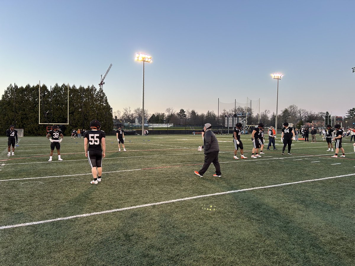 Had a great time at @PrincetonFTBL’s practice! Thank you to all the coaches! @CoachMikeWeick @SVerbit @CoachBobSurace @CoachRapp_ @andrew_bertz @SMTXfootball