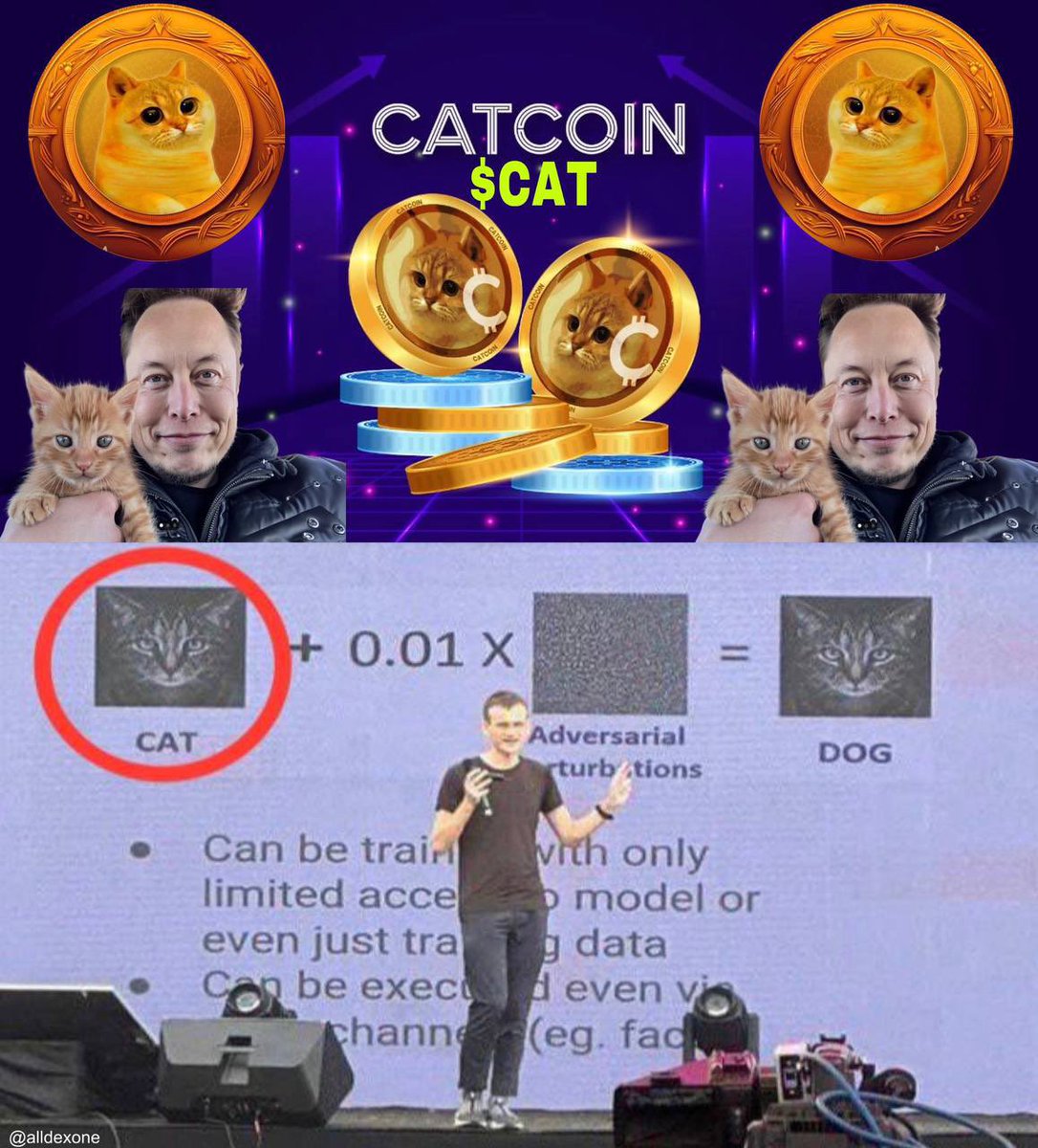alldexone's tweet photo. ✴️ $CAT (@catcoin) will lead the meme market 2024-2025

🔶The world has two main pillar memes: #Dogecoin and #Catcoin

🔶#Catcoin will make the @BNBCHAIN ​​chain great again

🔶 @binance needs to pay more attention to #Catcoin because #Catcoin works very well on the #BNB  chain

✴️Currently there are many memes on the market, but to have a new meme king in the new cycle of 2024-2025, there is only one meme leading the market, which is #Catcoin

🟡 Let's look back at the meme king through the seasons:

🔹2020 => #Dogecoin

🔹2021 => #SHIB

🔹2022 => #BONK

🔹2023 =>#Pepe

🔶2024-2025 => #Catcoin ( $CAT)

$CAT is creating strong growth waves on the #BNBCHAIN ​​+ #SOLANA & #ETHEREUM chains.

$CAT is a very flexible #memecoin that supports three chains #Ethereum,#BNBChain,#Solana,very convenient for users

$CAT will be the convergence of the entire meme world under one roof, where there are many great opportunities for everyone.

$CAT is the new king number one
of memes in the 2024-2025 cycle

$CAT is king 😻👑

#Catcoin 
#ElonMusk => $CAT
#VitalikButerin => $CAT 
#Binance  => $CAT
#YiHe🩷=> $CAT
#Worldwide meme market => $CAT