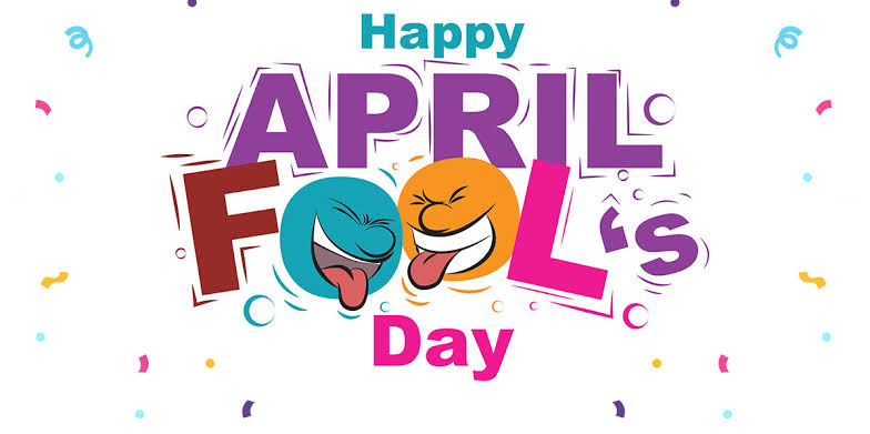 Happy April Fool's Day 😜