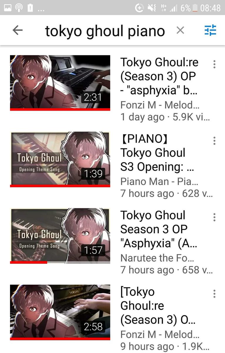 FodderPianist's tweet photo. Nostalgia when everyone used the same image for thumbnail. https://t.co/ztFAXmnu92