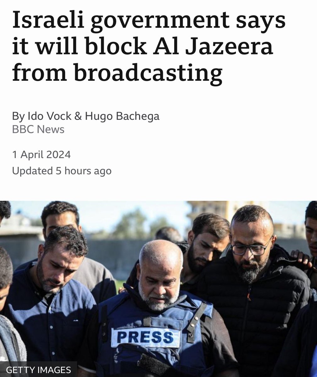 When Hugo Chávez didn't renew the license for a news corporation that supported the coup against him, the west quickly accused him of attacking the 'freedom of the press.' When Israel bans Al Jazeera, it's business as usual.