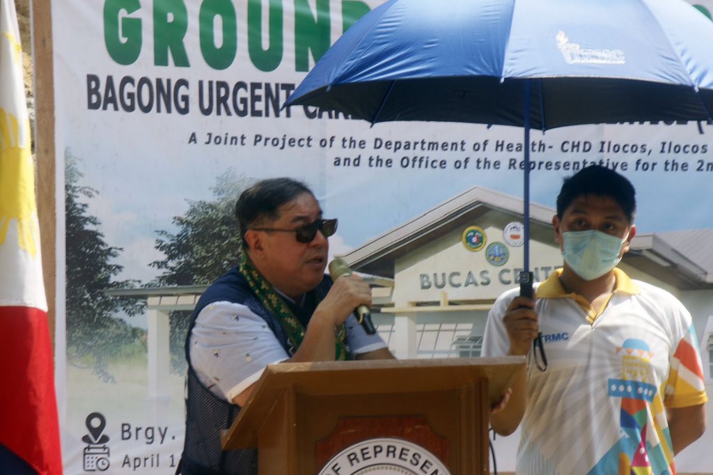 *IDOH LEADS THE GROUNDBREAKING CEREMONY OF FIRST BUCAS CENTER IN ILOCOS REGION*

Department of Health (DOH) Secretary Teodoro J. Herbosa led the groundbreaking ceremony of the first Bagong Urgent Care and Ambulatory Service (BUCAS) in Tubao, a fourth-class municipality l.