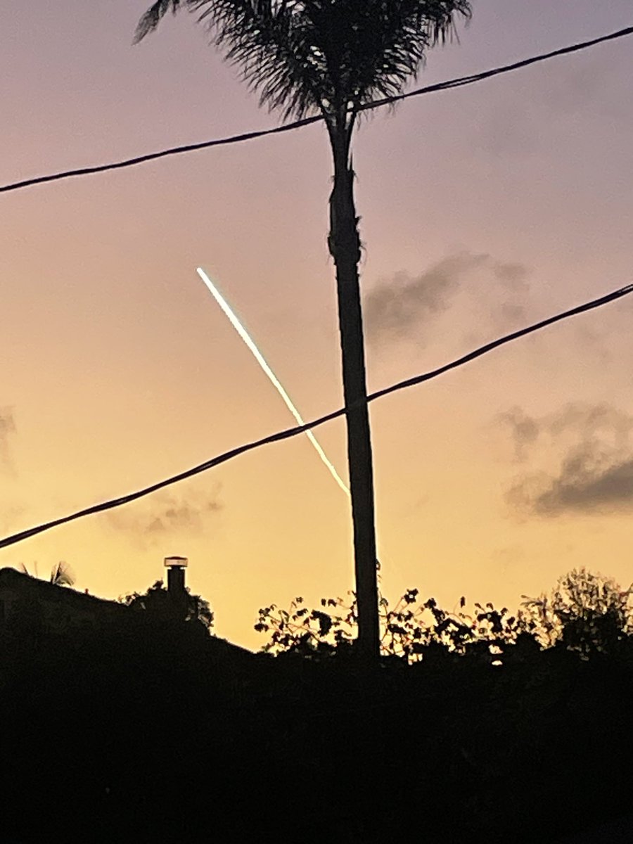 We had a great view of the <a href="/SpaceX/">SpaceX</a> launch this evening.