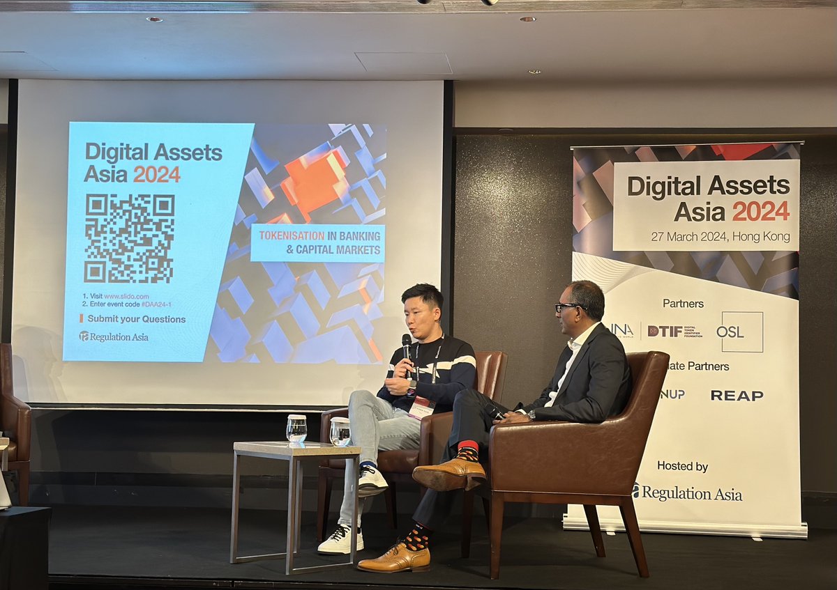 Last week, our Co-Founder, Daren Guo, teamed up with Devon Sin (Alternate Chief Executive, ZA) and Ashok Venkateswaran (VP, APAC Head for Digital Assets and Blockchain, Mastercard), to discuss all things #cbdcs , #stablecoins , and #tokeniseddeposits .

Special thanks to Claire