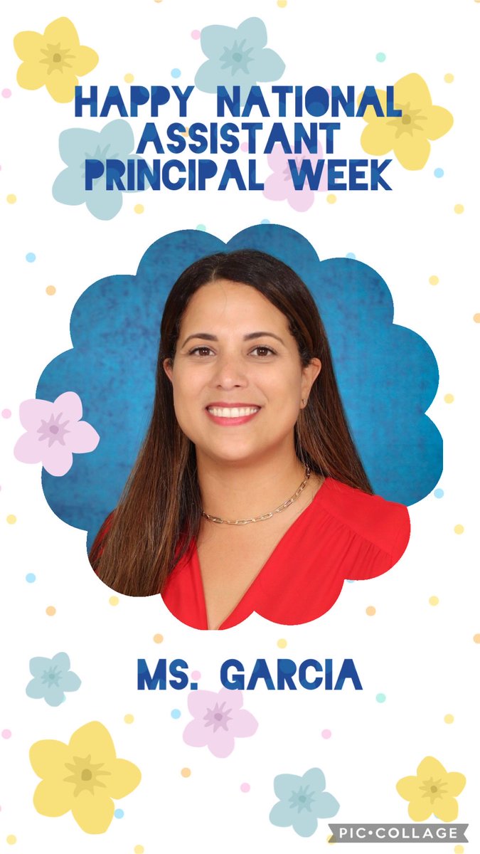 Happy National Assistant Principal Week Ms. Garcia!! Thank you for your dedication to our students, parents, and staff!  We love you 🥰 #NationalAssistantPrincipalWeek #YourBestChoiceMDCPS