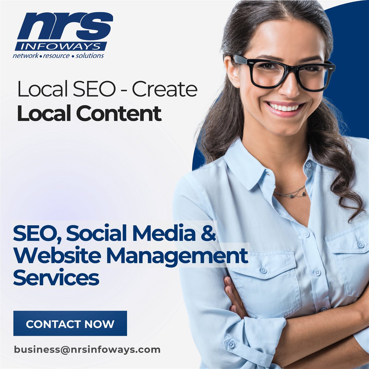 Local SEO - Create Local Content

Crafting content that speaks to the local audience is a powerful SEO strategy.

We can help
Lets discuss business@nrsinfoways.com
#localseo #bundaberg #communityengagement #smallbusinessmarketing #nrsinfoways #seo