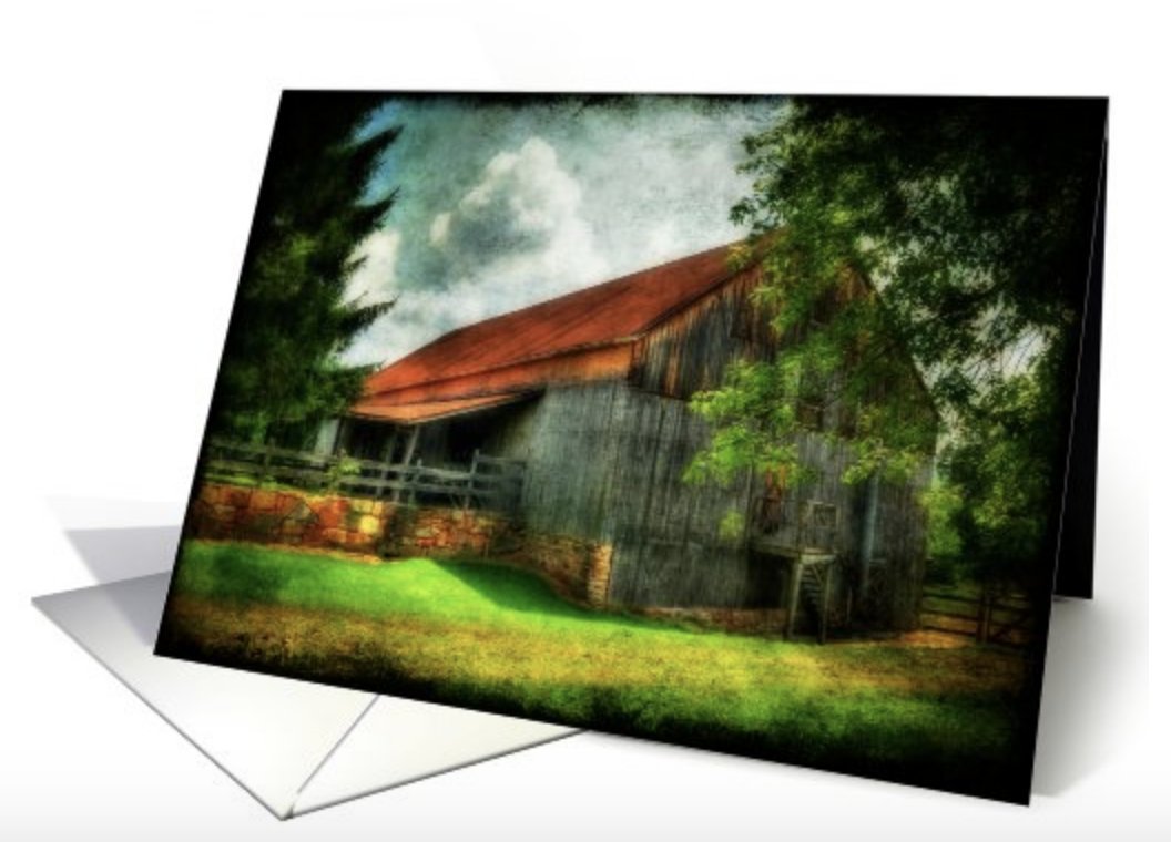 Thanks so much to my 3/31 #GreetingCardUniverse client for their purchase of a greeting card of 'Barn In Summer.'  

greetingcarduniverse.com/collections/vi…

#barns #farms #summer #OldBedfordVillage #LoisBryan