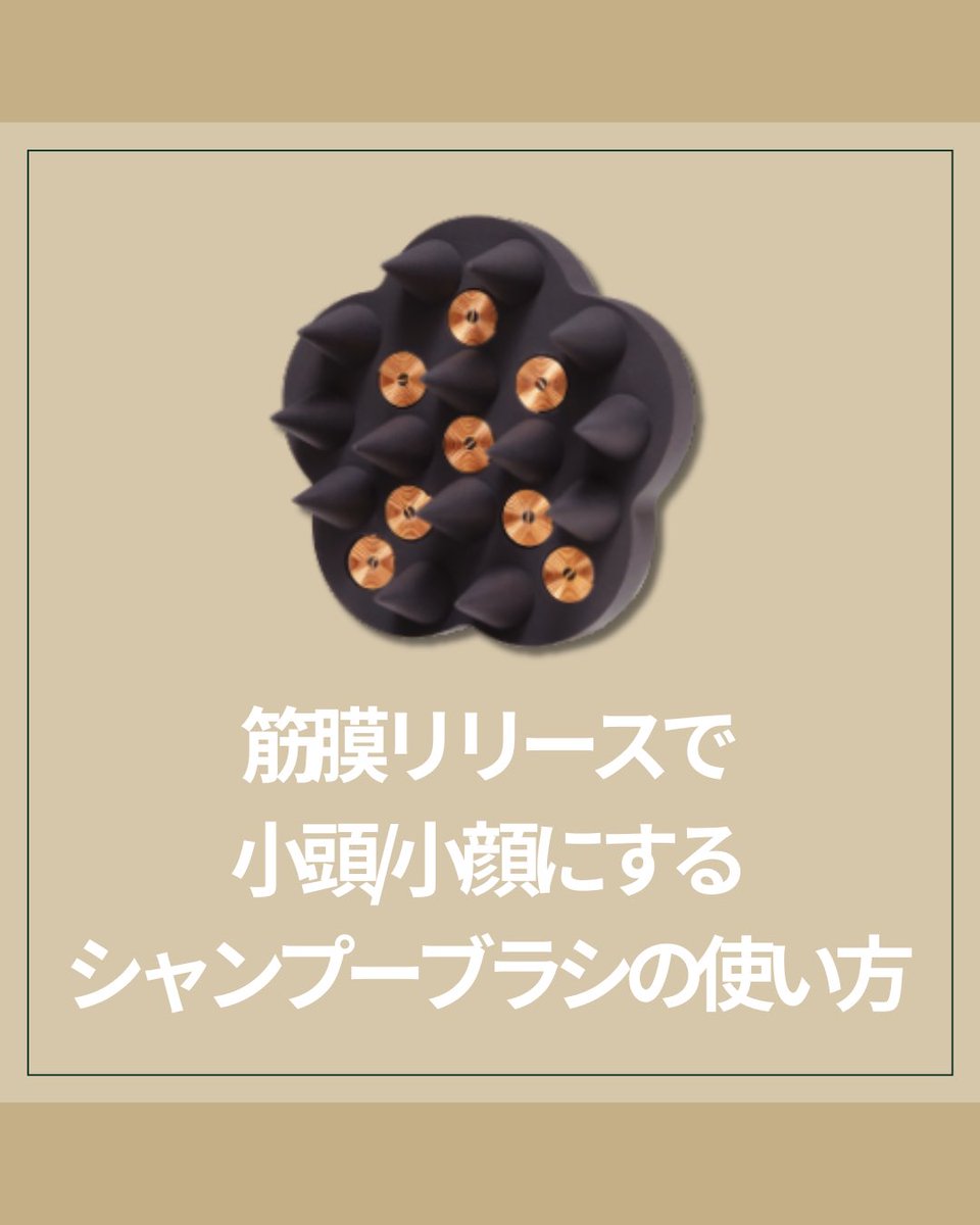 iBi_beauty's tweet photo. シャンプーブラシで頭皮の筋膜をリリースする使い方🫧🧴
G-ZEROコイルでマイクロカレント発生🉐
人気のシャンプーブラシなコレ↓
https://t.co/b5z6BZAwk5
#Qoo10 #Qoo10メガポ #メガポ #シャンプーブラシ #筋膜リリース #マッサージ #ヘッドスパ https://t.co/V1G7G4PqQf