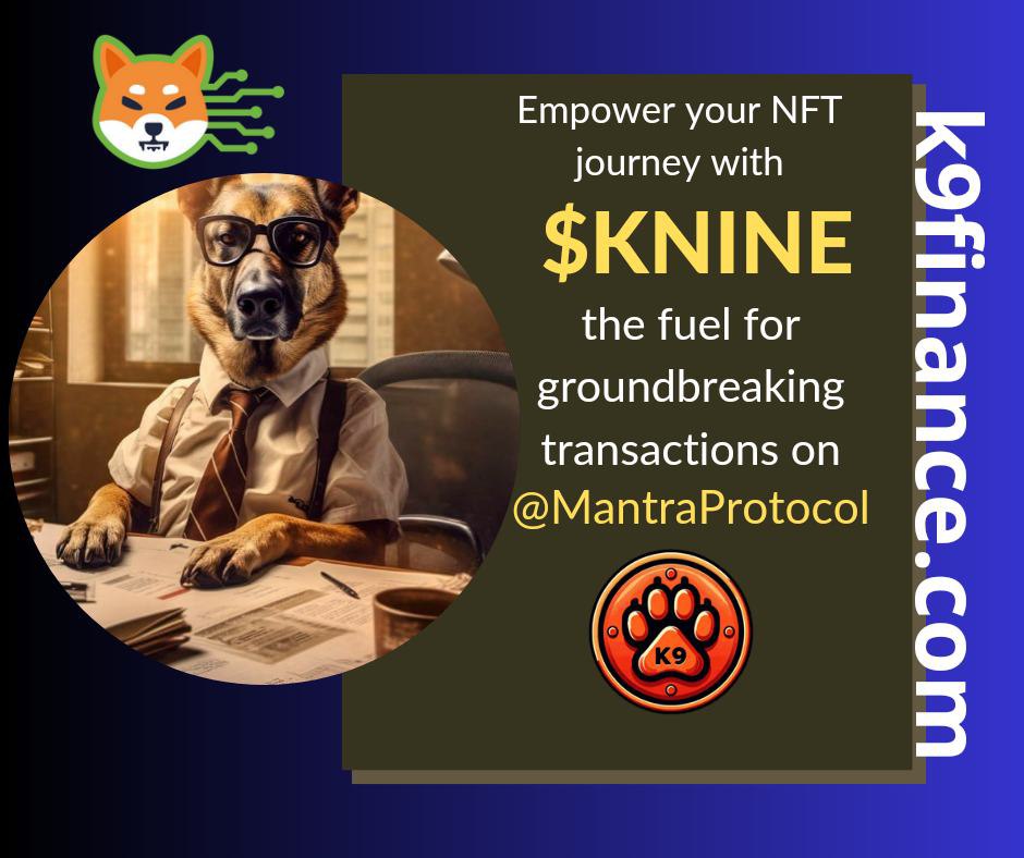 @JakeGagain Experience the power of financial security with K9 Finance! Invest in $KNINE token and enjoy the protected yields. #K9Finance $SHIB #Shibarium Twitter: @K9finance #crypto #shibaArmy #Bad #EMA