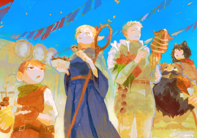 #dungeonmeshi festival 