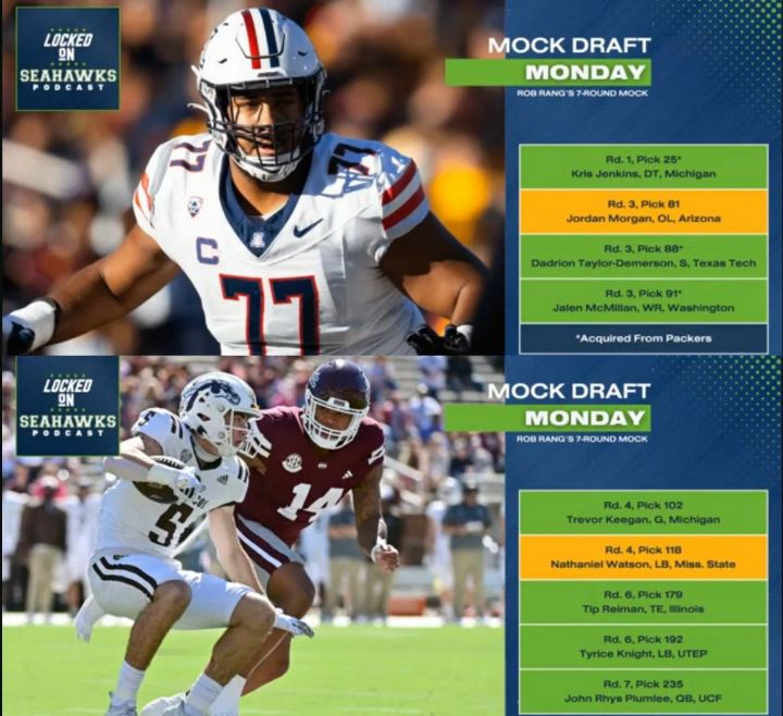 Hey @RobRang your @Locked_Seahawks mock draft today with a trade back really caught my eye. By comparison I didn't trade back taking Verse at #16 & Taylor-Demerson at #81. x.com/settingtheedge…