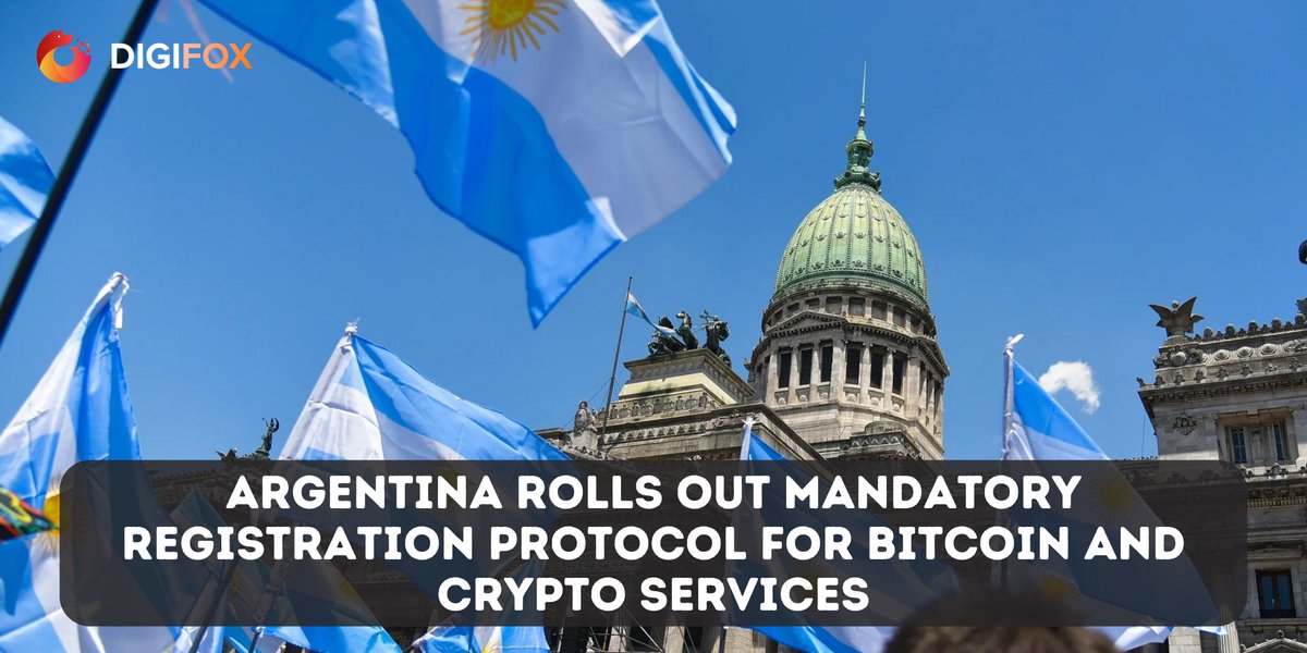digifoxw3's tweet photo. Ranked as the 15th largest cryptocurrency market internationally, Argentina faces an uncertain future following the imposition of this new requirement. What happens next?🤔🇦🇷
#cryptocurrency #cryptonews #Bitcoin 

READ THE FULL ARTICLE HERE:
https://t.co/sZ0LqapE4L https://t.co/2aKQk9iocF