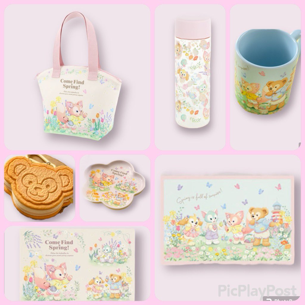 MaihamaStyle's tweet photo. 『ダッフィー＆フレンズ カム•ファインド•スプリング』グッズ＆スーベニア, 『フード&amp;ワイン•フェスティバル』 『ファンタジースプリングス』グッズは4月8日PM12:00 ~10日AM10:00カートを開催致します✨
詳しくはサイトTOPにてご確認下さい。
#TDR #TDL #TDS #ダッフィーアンドフレンズ #スーベニア https://t.co/EFqiciEOSH