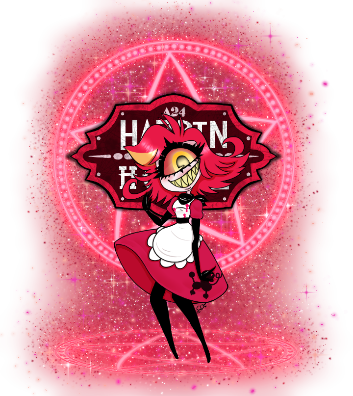 Here Niffty! #drawings #digitalartwork #art #doodle #HazbinHotel #Chibi #HazbinHotelNiffty