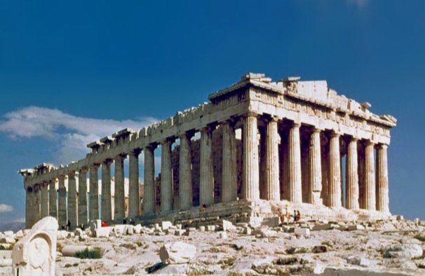 NewLara1's tweet image. What we see as ancient #Megalithic structures are in another #Reality, as yet incomplete. Abandoned because *We* are here now ~ to be continued when the Stone Age Apes & their *Gadget World* entropy has consumed itself.. 😇➰ #TimeLoop #Parthenon #Delphi