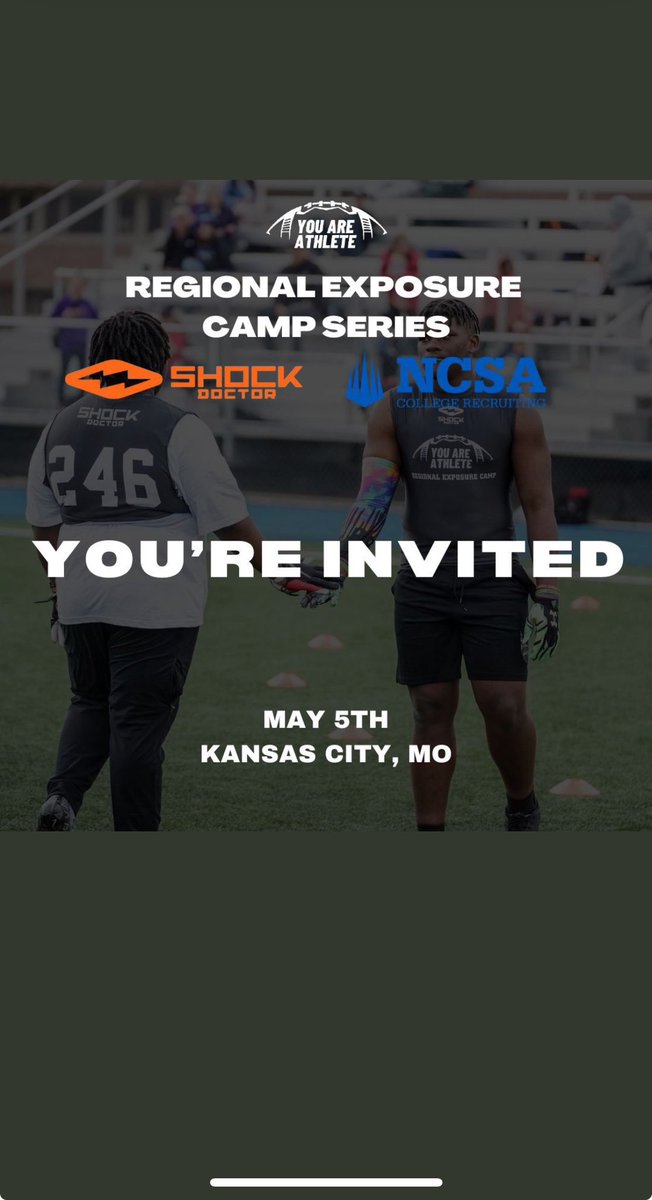 Can’t wait for the competition 🙌🏾. <a href="/youareathlete/">You Are Athlete</a> <a href="/ShockDoctor/">Shock Doctor</a> <a href="/5pAcademy/">5P/Pierre Desir 7v7 Football</a> <a href="/CoachCurt1200/">Curt</a> <a href="/AJSW24/">Ant</a>