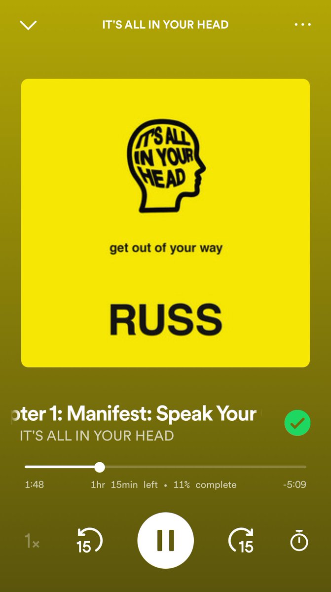 ayoyvi's tweet image. What I’m currently listening to #russ #itsallinyourhead
