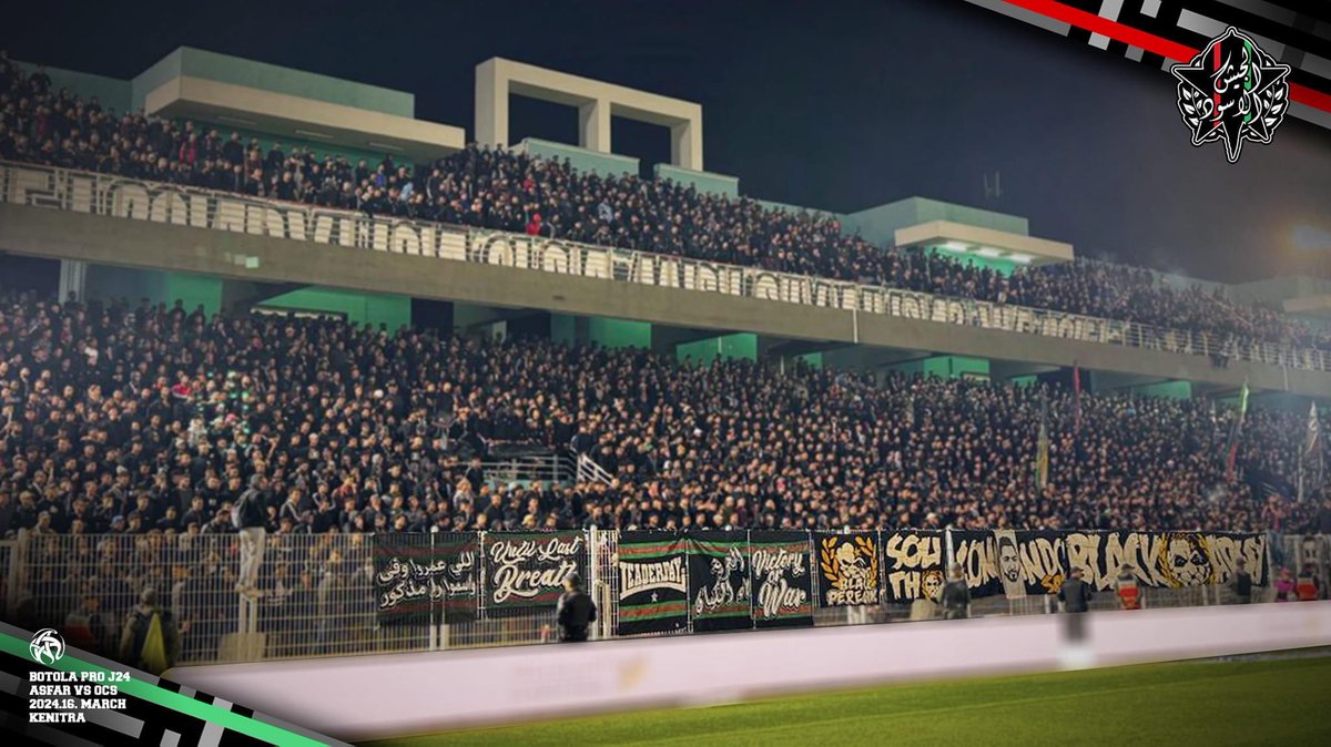 UBA_2006's tweet image. 📌| BOTOLA PRO J24
⚽️| #ASFAR VS OCS
🗓️| 2024.16.MARCH