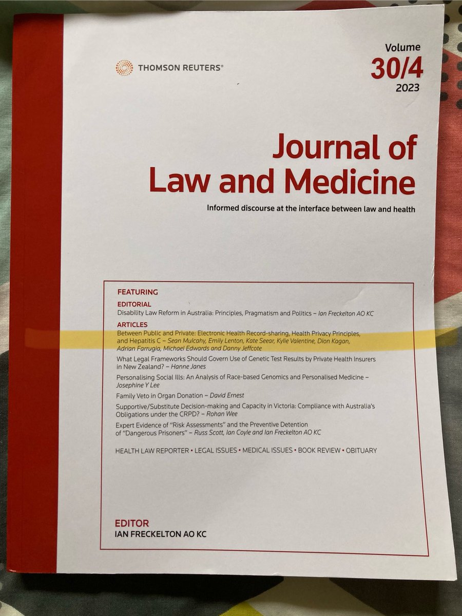 Nice to finally have this in print 😍