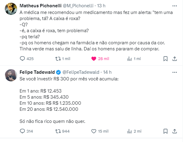 leelyj's tweet photo. sinceramente, a complexidade do twitter
não dá pra falar que é um lugar ruim
não dá pra falar que é um lugar bom https://t.co/eGBroPydIf