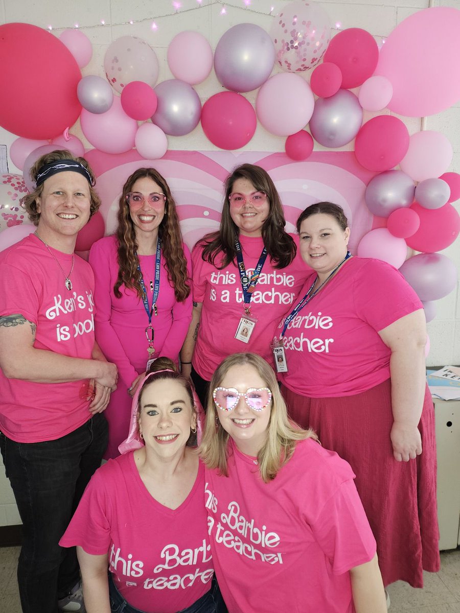 English II’s Barbie-themed EOC review is in full swing!!! I will say this PLC fully embraces a theme💖 and their enthusiasm is contagious!!!