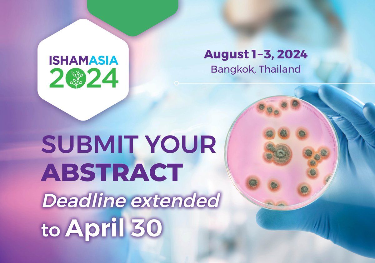 We heard you! We’re extending the submission deadline for abstracts to April 30! If you haven’t submitted one yet, don’t miss the chance: bit.ly/3vCRIqQ The early-bird rate has also been extended to April 30—register now for up to 38% off: bit.ly/3J2QUP2