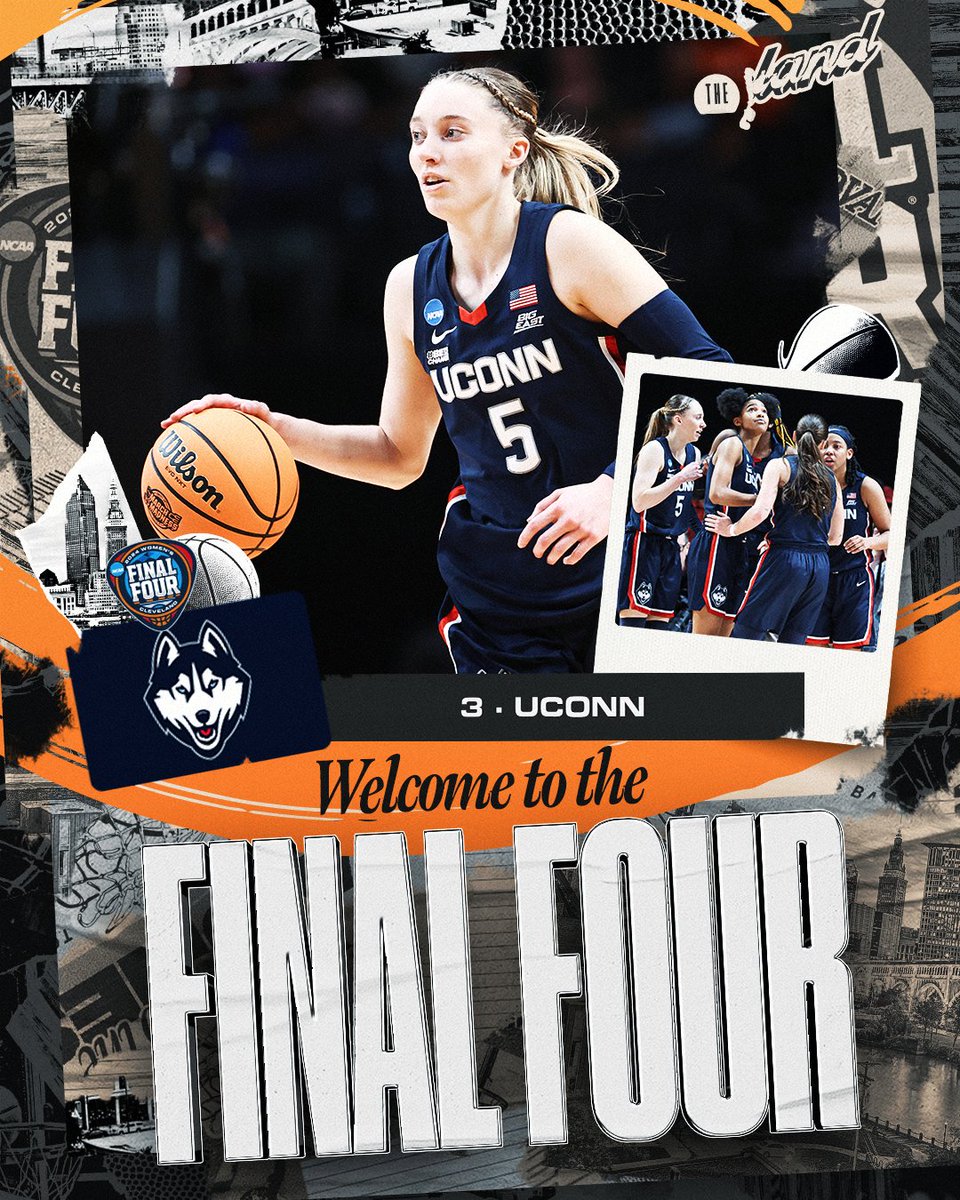THE HUSKIES ARE GOING TO THE FINAL FOUR 🙌 🔥 UConn defeats USC, 80-73, to advance to their first Final Four since 2022. #MarchMadness x @UCONNWBB