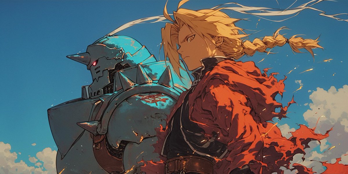 アルフォンス・エルリック ,エドワード・エルリック 「Full Metal Alchemist (2003) 」|tarteのイラスト